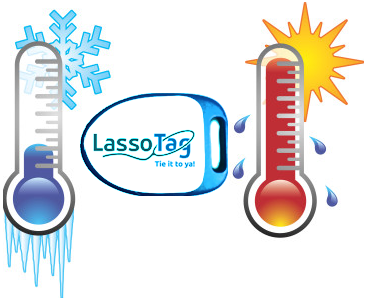 Keep track of the temperature with LassoTag and iPhone